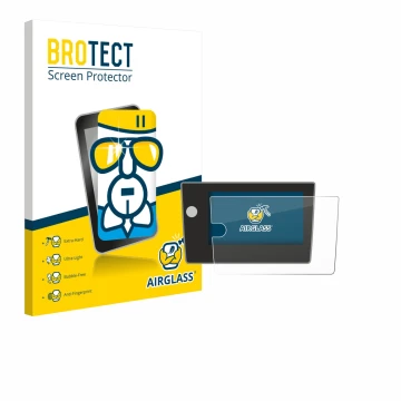 Parte frontale di una confezione del prodotto con il logo del marchio BROTECT. Accanto è raffigurato il dispositivo Volkswagen