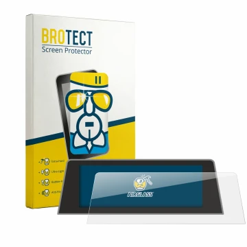 Parte frontale di una confezione del prodotto con il logo del marchio BROTECT. Accanto è raffigurato il dispositivo BMW X3 G01