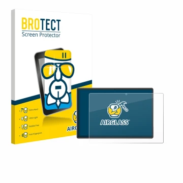 Parte frontale di una confezione del prodotto con il logo del marchio BROTECT. Accanto è raffigurato il dispositivo Xgody P60 