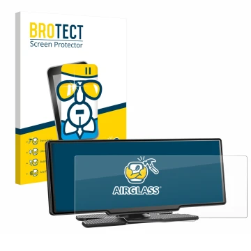 Parte frontale di una confezione del prodotto con il logo del marchio BROTECT. Accanto è raffigurato il dispositivo Avylet RC1