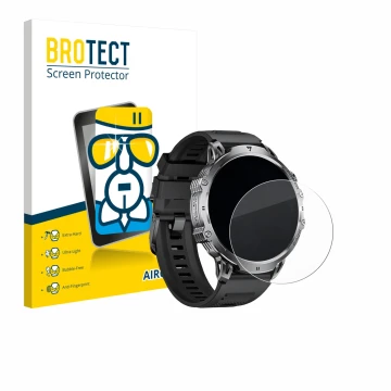 Parte frontale di una confezione del prodotto con il logo del marchio BROTECT. Accanto è raffigurato il dispositivo LIGE EF13 