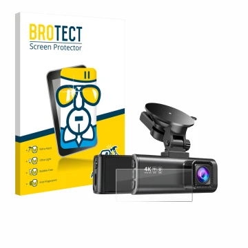 Parte frontale di una confezione del prodotto con il logo del marchio BROTECT. Accanto è raffigurato il dispositivo Redtiger F