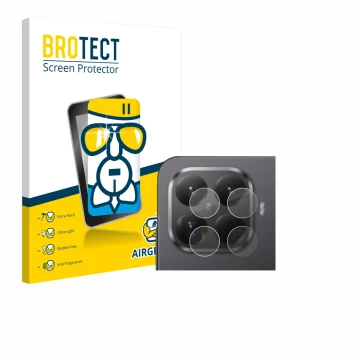 Parte frontale di una confezione del prodotto con il logo del marchio BROTECT. Accanto è raffigurato il dispositivo Xiaomi 15T