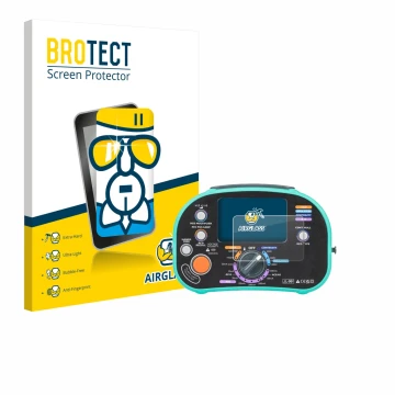 Parte frontale di una confezione del prodotto con il logo del marchio BROTECT. Accanto è raffigurato il dispositivo Kewtech KT