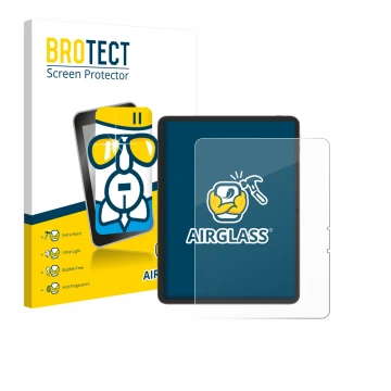 Parte frontale di una confezione del prodotto con il logo del marchio BROTECT. Accanto è raffigurato il dispositivo Blackview 