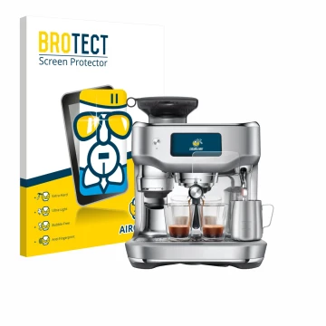 Parte frontale di una confezione del prodotto con il logo del marchio BROTECT. Accanto è raffigurato il dispositivo Sage the O