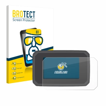 Parte frontale di una confezione del prodotto con il logo del marchio BROTECT. Accanto è raffigurato il dispositivo Honda Forz
