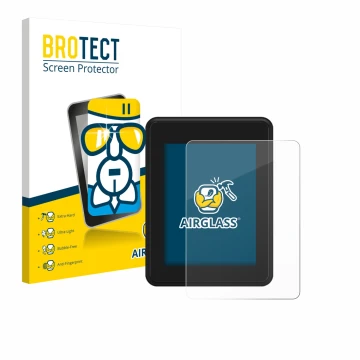 Parte frontale di una confezione del prodotto con il logo del marchio BROTECT. Accanto è raffigurato il dispositivo Neodrives 