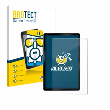 Parte frontale di una confezione del prodotto con il logo del marchio BROTECT. Accanto è raffigurato il dispositivo Yicty C108