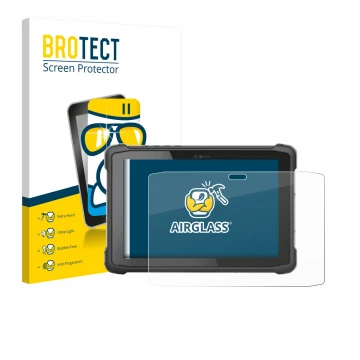 Parte frontale di una confezione del prodotto con il logo del marchio BROTECT. Accanto è raffigurato il dispositivo Hematec So