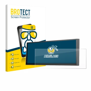 Parte frontale di una confezione del prodotto con il logo del marchio BROTECT. Accanto è raffigurato il dispositivo Krunia 9.2