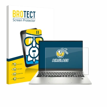 Parte frontale di una confezione del prodotto con il logo del marchio BROTECT. Accanto è raffigurato il dispositivo MSI Presti