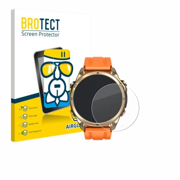 Parte frontale di una confezione del prodotto con il logo del marchio BROTECT. Accanto è raffigurato il dispositivo Doogee Any