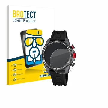 Parte frontale di una confezione del prodotto con il logo del marchio BROTECT. Accanto è raffigurato il dispositivo Lotus Conn
