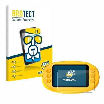 Parte frontale di una confezione del prodotto con il logo del marchio BROTECT. Accanto è raffigurato il dispositivo Ashfly ins