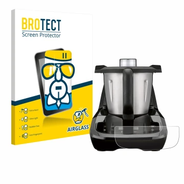 Parte frontale di una confezione del prodotto con il logo del marchio BROTECT. Accanto è raffigurato il dispositivo SilverCres