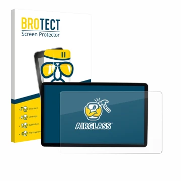 Parte frontale di una confezione del prodotto con il logo del marchio BROTECT. Accanto è raffigurato il dispositivo MG S5 EV 1