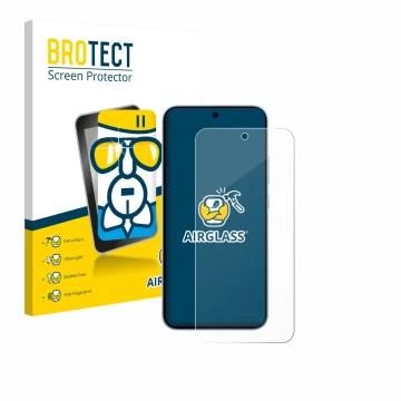Parte frontale di una confezione del prodotto con il logo del marchio BROTECT. Accanto è raffigurato il dispositivo Oppo Reno 