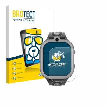 Parte frontale di una confezione del prodotto con il logo del marchio BROTECT. Accanto è raffigurato il dispositivo Valdus DF9