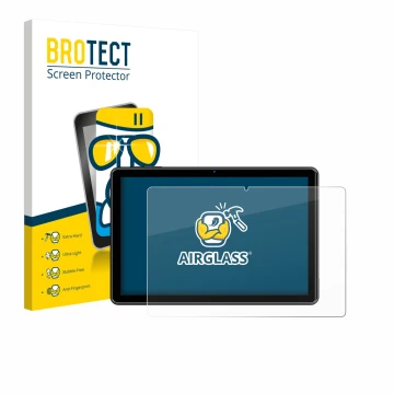 Parte frontale di una confezione del prodotto con il logo del marchio BROTECT. Accanto è raffigurato il dispositivo Hasskya K3