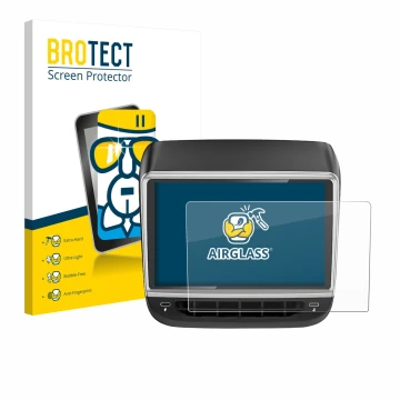 Parte frontale di una confezione del prodotto con il logo del marchio BROTECT. Accanto è raffigurato il dispositivo Tlyard T10
