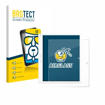 Parte frontale di una confezione del prodotto con il logo del marchio BROTECT. Accanto è raffigurato il dispositivo Bigme B10 