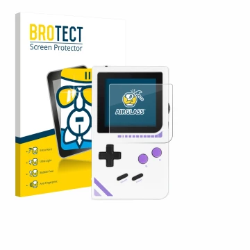 Parte frontale di una confezione del prodotto con il logo del marchio BROTECT. Accanto è raffigurato il dispositivo Modretro C