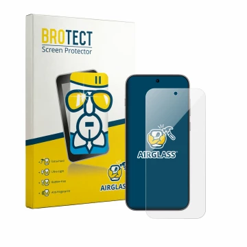 Parte frontale di una confezione del prodotto con il logo del marchio BROTECT. Accanto è raffigurato il dispositivo Oppo Find 