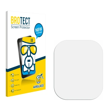 Parte frontale di una confezione del prodotto con il logo del marchio BROTECT. Accanto si trova la protezione per lo schermo c