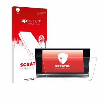 Parte frontale di una confezione del prodotto con il logo del marchio upscreen. Accanto è raffigurato il dispositivo Opel Astr