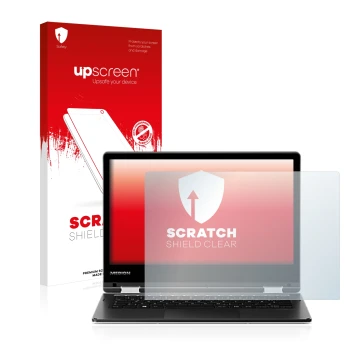 Parte frontale di una confezione del prodotto con il logo del marchio upscreen. Accanto è raffigurato il dispositivo MEDION Ak