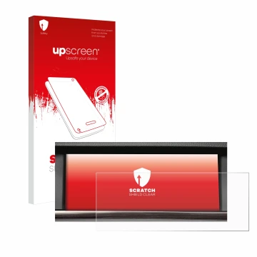 Parte frontale di una confezione del prodotto con il logo del marchio upscreen. Accanto è raffigurato il dispositivo BMW X3 F2
