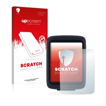 Parte frontale di una confezione del prodotto con il logo del marchio upscreen. Accanto è raffigurato il dispositivo Sigma BC 