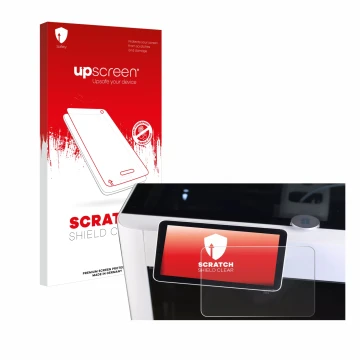 Parte frontale di una confezione del prodotto con il logo del marchio upscreen. Accanto è raffigurato il dispositivo Bambu Lab