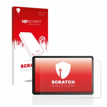 Parte frontale di una confezione del prodotto con il logo del marchio upscreen. Accanto è raffigurato il dispositivo Amazon Fi