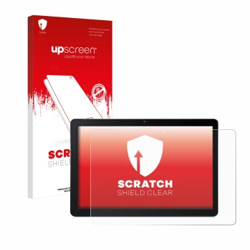Parte frontale di una confezione del prodotto con il logo del marchio upscreen. Accanto è raffigurato il dispositivo Acer Icon