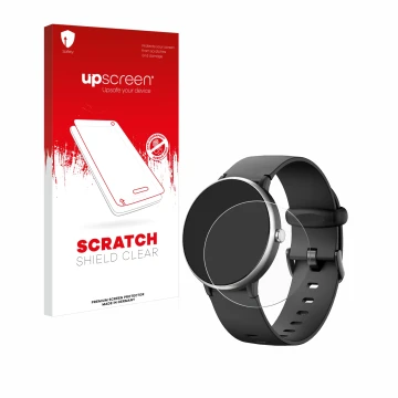Parte frontale di una confezione del prodotto con il logo del marchio upscreen. Accanto è raffigurato il dispositivo DIGEEHOT 