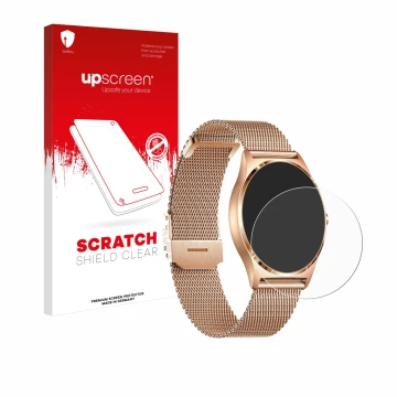 Parte frontale di una confezione del prodotto con il logo del marchio upscreen. Accanto è raffigurato il dispositivo Xcoast X-