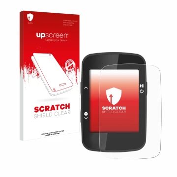 Parte frontale di una confezione del prodotto con il logo del marchio upscreen. Accanto è raffigurato il dispositivo CooSpo BC