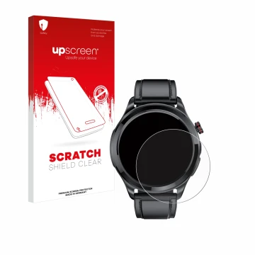 Parte frontale di una confezione del prodotto con il logo del marchio upscreen. Accanto è raffigurato il dispositivo Kardena C