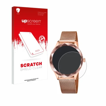 Parte frontale di una confezione del prodotto con il logo del marchio upscreen. Accanto è raffigurato il dispositivo Lotus SMA