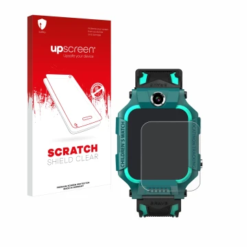Parte frontale di una confezione del prodotto con il logo del marchio upscreen. Accanto è raffigurato il dispositivo Retoo Sma