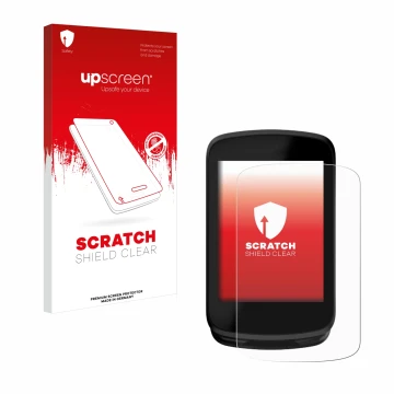 Parte frontale di una confezione del prodotto con il logo del marchio upscreen. Accanto è raffigurato il dispositivo Magene C6