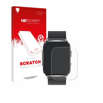 Parte frontale di una confezione del prodotto con il logo del marchio upscreen. Accanto è raffigurato il dispositivo Kardena C