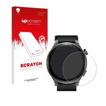 Parte frontale di una confezione del prodotto con il logo del marchio upscreen. Accanto è raffigurato il dispositivo TOZO S5 1