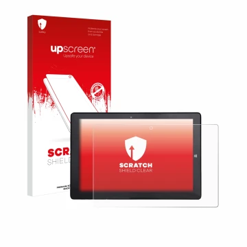 Parte frontale di una confezione del prodotto con il logo del marchio upscreen. Accanto è raffigurato il dispositivo Awow AiBo