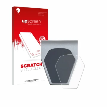 Parte frontale di una confezione del prodotto con il logo del marchio upscreen. Accanto è raffigurato il dispositivo Epowerfun