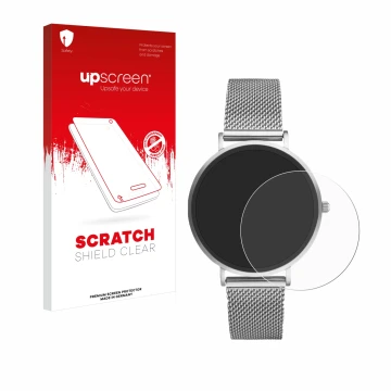 Parte frontale di una confezione del prodotto con il logo del marchio upscreen. Accanto è raffigurato il dispositivo Xcoast X-
