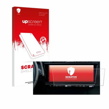 Parte frontale di una confezione del prodotto con il logo del marchio upscreen. Accanto è raffigurato il dispositivo DS 7 Face
