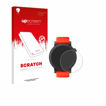 Parte frontale di una confezione del prodotto con il logo del marchio upscreen. Accanto è raffigurato il dispositivo Nothing C